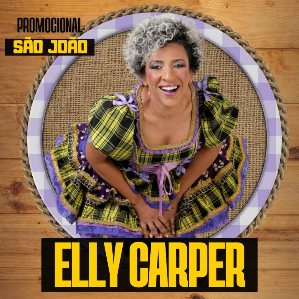 Capa do CD Promocional São João da Elly Carper