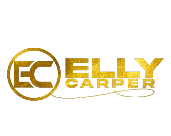 Elly Carper logo dourada